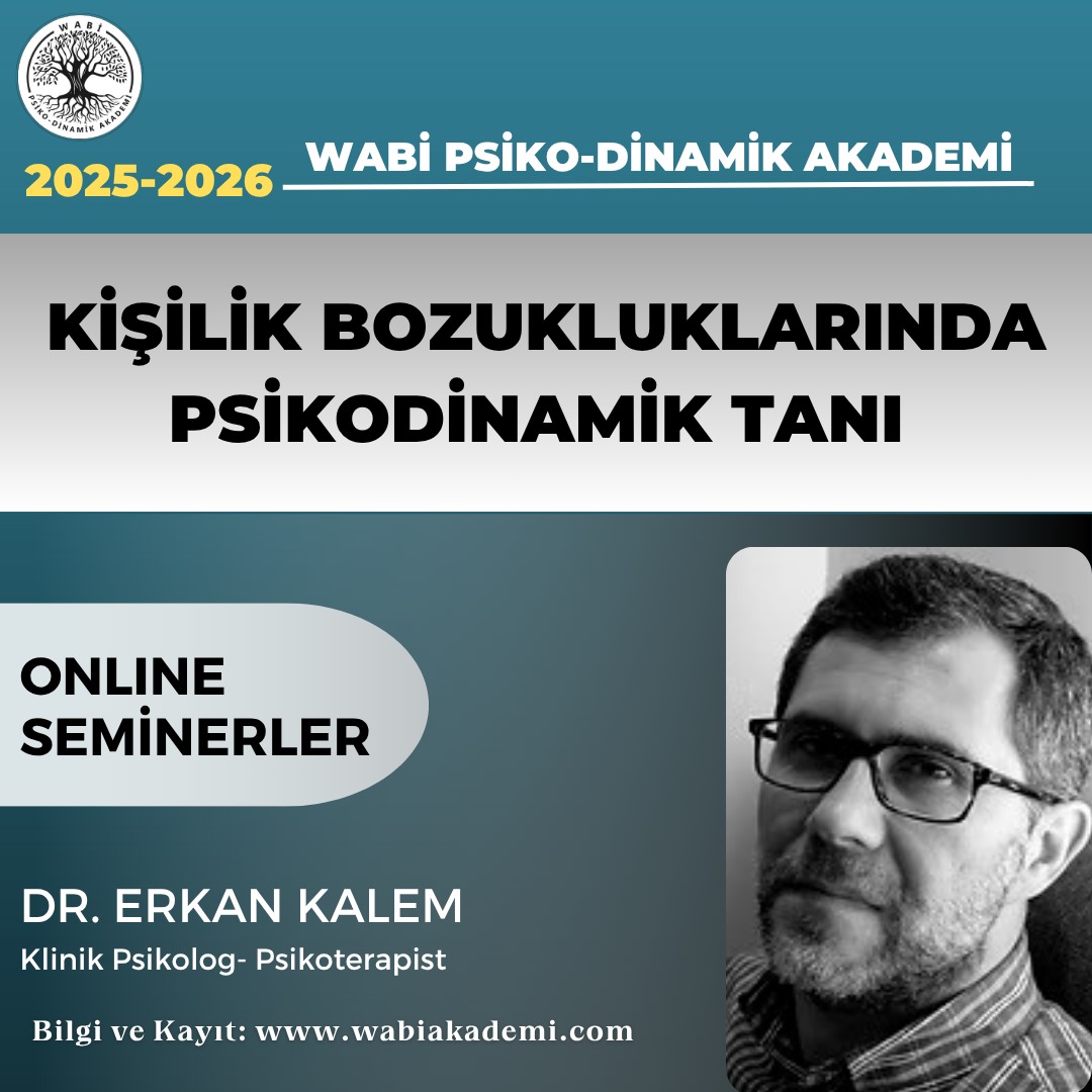 Psikodinamik Tanı ve Psikoterapi